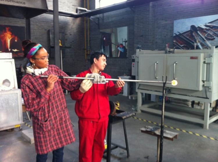 Me and my assistant. Look at that focus!